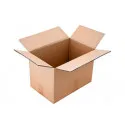 Caisse americaine lnedd30 double cannelure 25x25x25cm colis de 20 unités